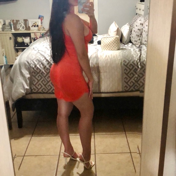 Coral mini dress! - Picture 2 of 7